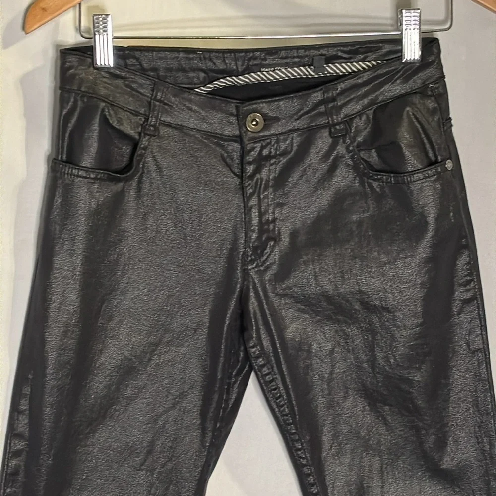 Marc O'Polo Junior Black Denim Wax Coated Denim Jeans